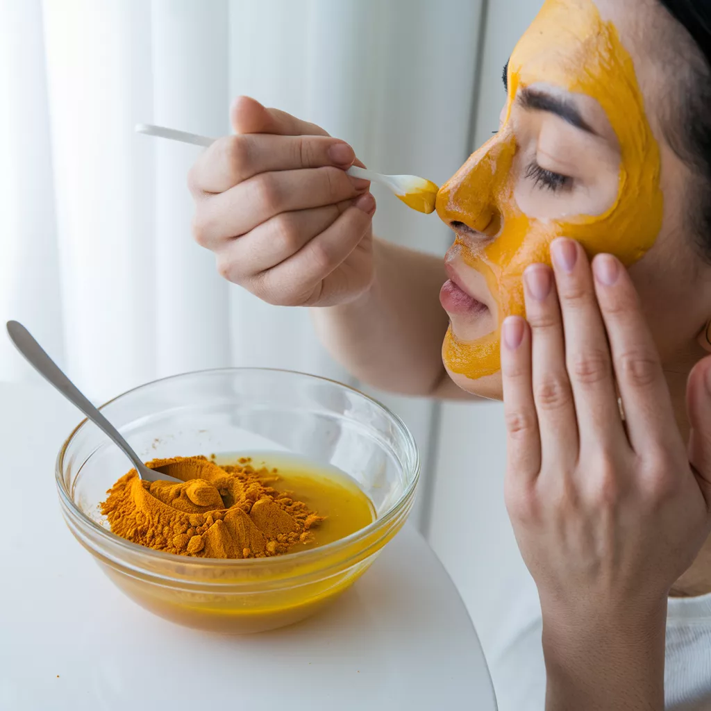 Honey & Turmeric Glow Mask